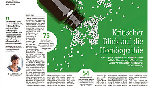 Kritischer Blick auf die Homöopathie